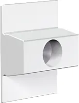 9.4113 Крепежный элемент и соединитель рельсов Клик,белый пластик. Каталог товарів. Багет. Система галерейних підвісів ArtiTeq