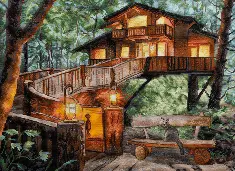 Набір для вишивання хрестиком Чарівна Мить М-466 "Таємне місце"