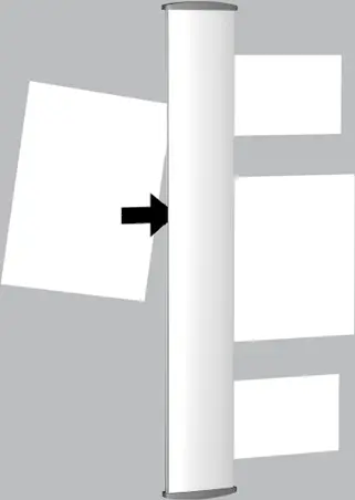 7210.100 Информационная рейка (вертикальная), 100 см(шт.). Каталог товарів. Багет. Система галерейних підвісів ArtiTeq