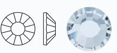 00030 Lag/497-11-612/CRYSTAL M.C.Rose VIVA12 фольгированные стразы. Каталог товарів. Стрази. Preciosa