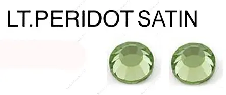338SA LT.PERIDOT SATIN стрази DMC+ термоклейові. Каталог товарів. Стрази. DMC+