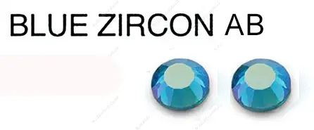229AB BLUE ZIRCON AB стрази DMC+ термоклейові. Каталог товарів. Стрази. DMC+