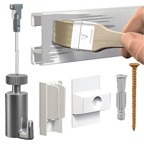 9.7162 Набор. Каталог товарів. Багет. Система галерейних підвісів ArtiTeq