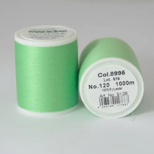 8995/9126 Aerofil №120 универсальные 1000 м . Каталог товарів. Вишивання/Шиття. Продукція Madeira. Нитки