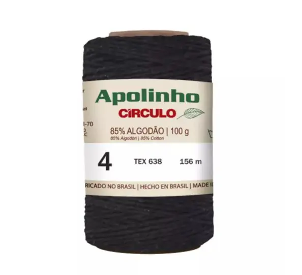 8990 APOLINHO 4(85%% бавовна , 15%%інші волокна 100гр. 156м.). Каталог товарів. Вязання. Пряжа Circulo