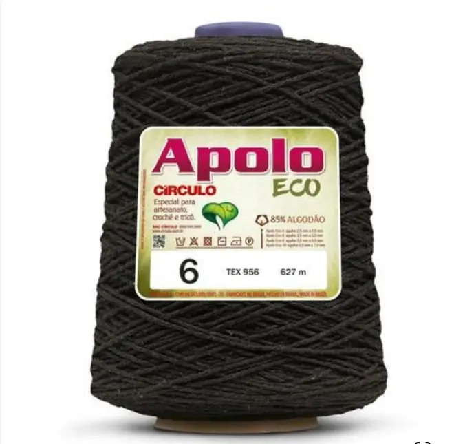 8990 APOLO ECO 6 (85%% бавовна, 15%% волокна, 600гр, 627м 1шт). Каталог товарів. Вязання. Пряжа Circulo