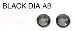 226AB BLACK DIA AB стрази DMC+ фольговані. Каталог товарів. Стрази. DMC+
