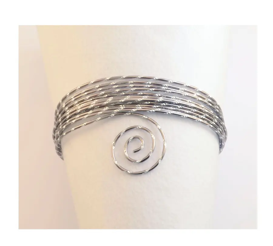 24245-025 Алюминиевая проволока с декоративными срезами, 5м, цвет антрацит. Каталог товарів. Інструменти та фурнітура. Декоративний дріт