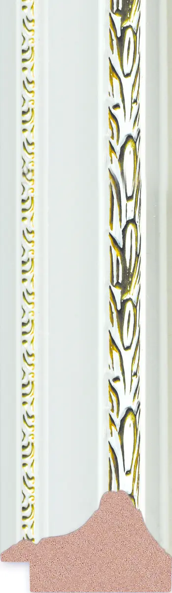 1036 WHITE. Каталог товарів. Багет. Boram (Корея) пластик