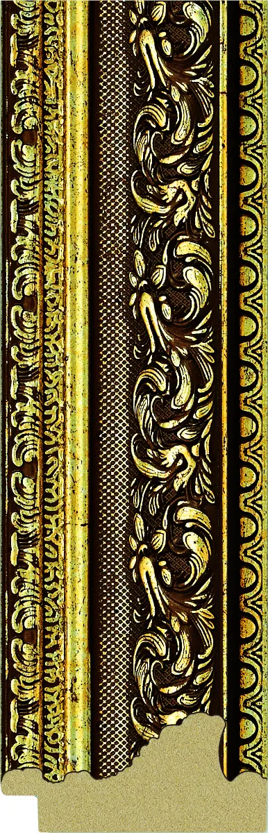 1034 GLDR1 (5.411-390E). Каталог товарів. Багет. Boram (Корея) пластик