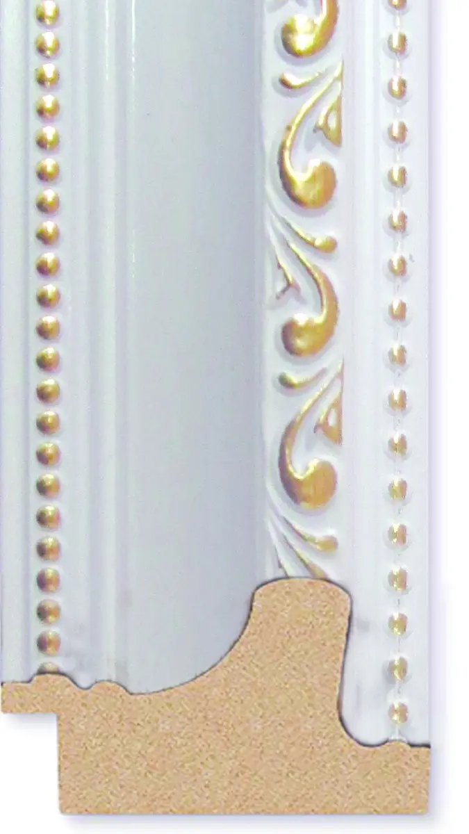 964 WHITE. Каталог товарів. Багет. Boram (Корея) пластик