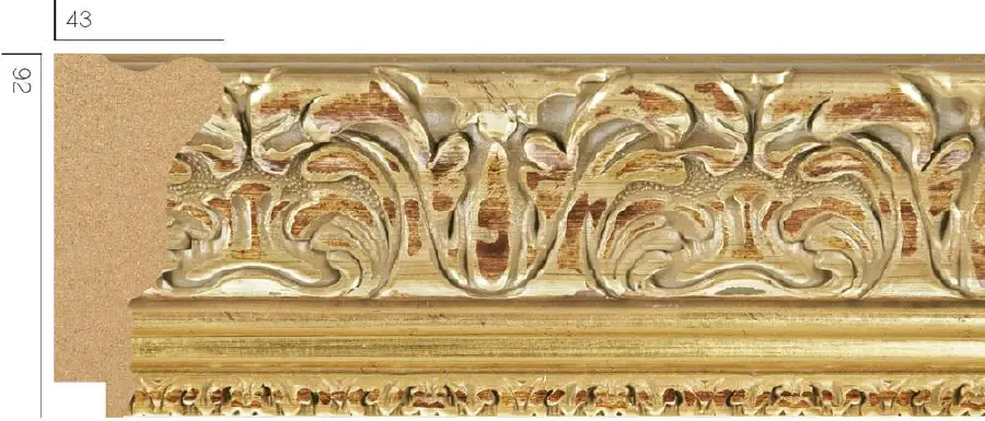 DL9355. Каталог товарів. Багет. Dortdivan (Турція) пластик